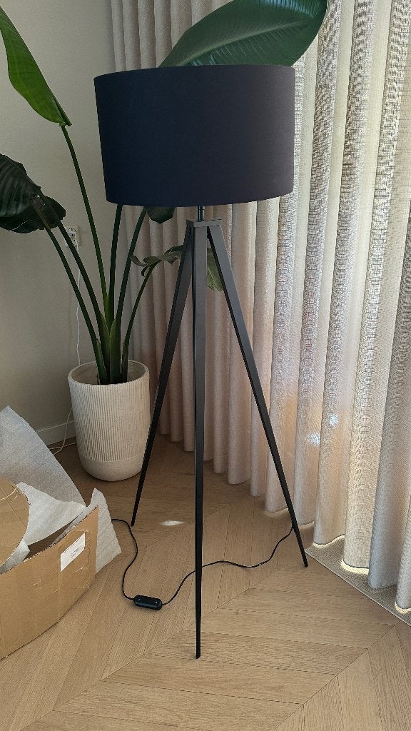 Vloerlamp Tripod Zuiver, Ophalen, Zo goed als nieuw, 150 tot 200 cm