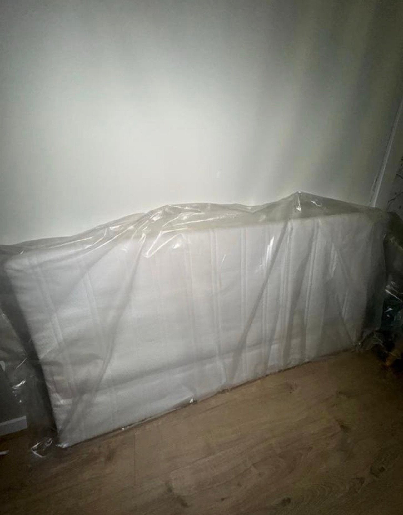 Topdekmatras 90x180 cm - Gloednieuw in plastic, Ophalen, Nieuw, Eenpersoons