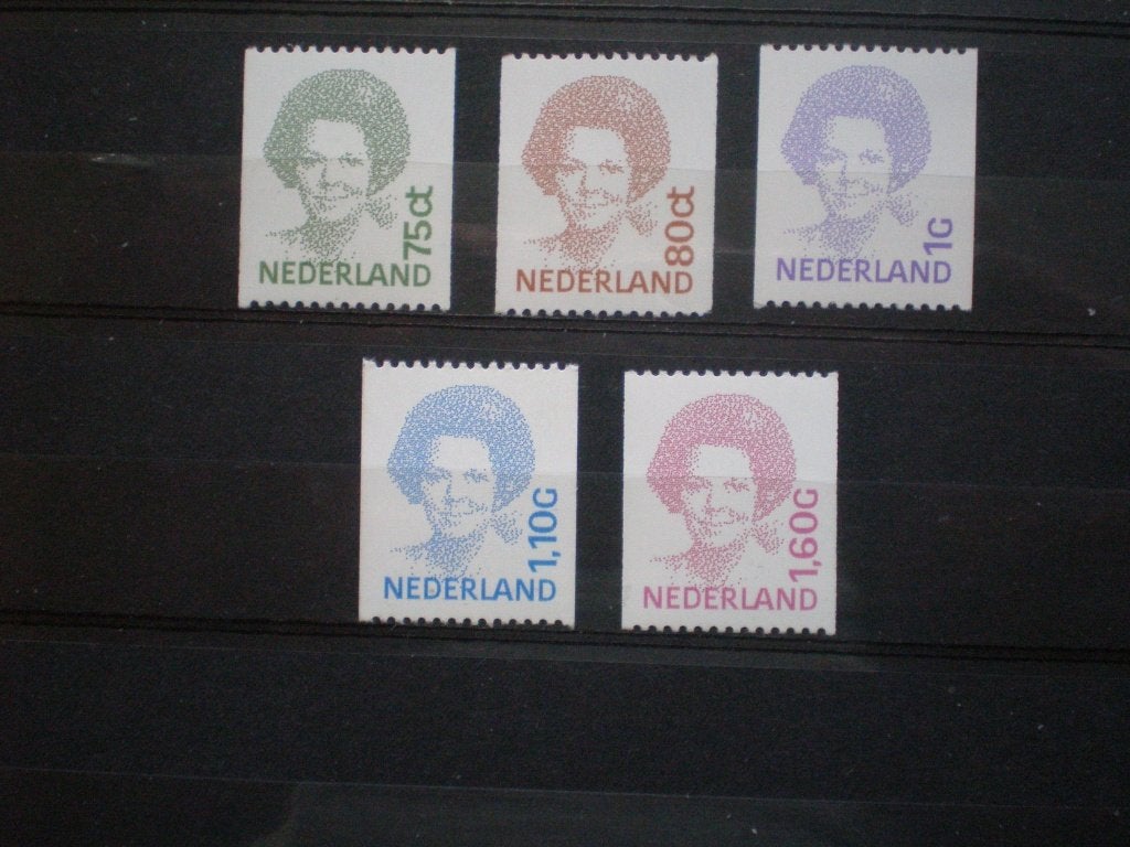 Nederland NVPH 1488A-1497A Beatrix Pf ( U 308)..€ 0,70, Ophalen of Verzenden