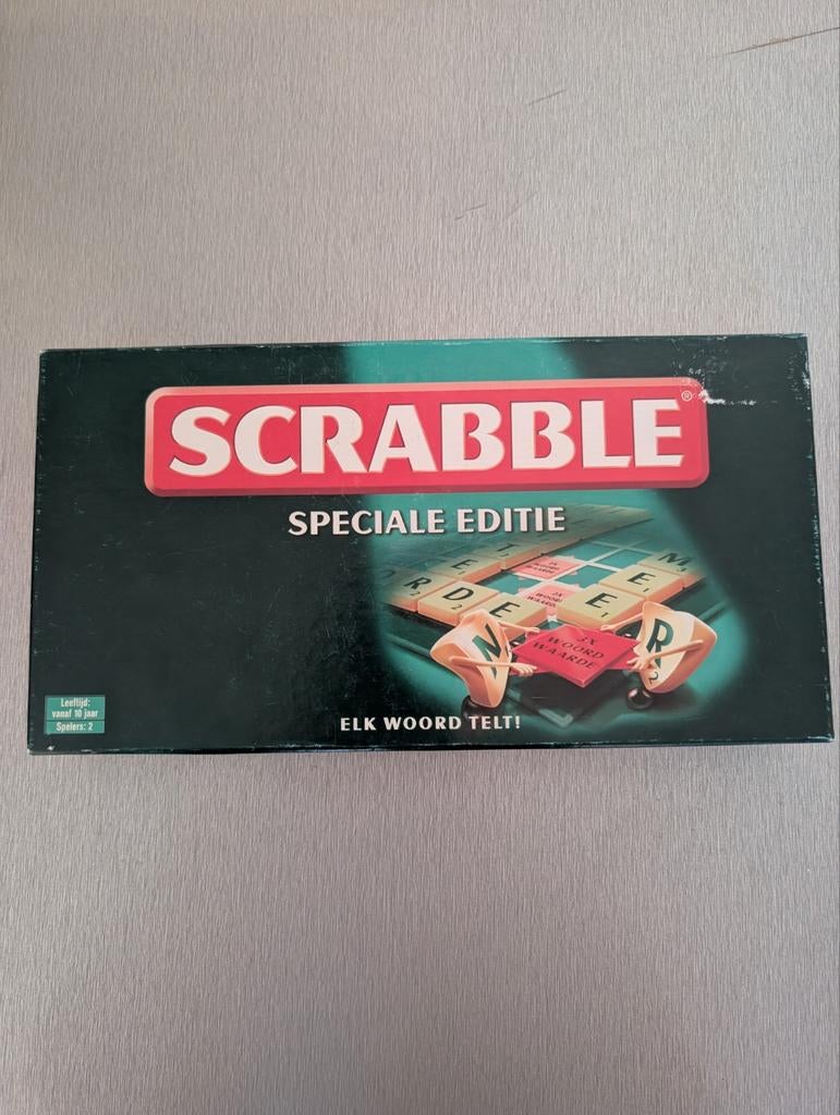 Scrabble Speciale Editie Bordspel - Compleet., Een of twee spelers, Ophalen of Verzenden, Zo goed als nieuw, J.W.Spears & Sons Ltd.