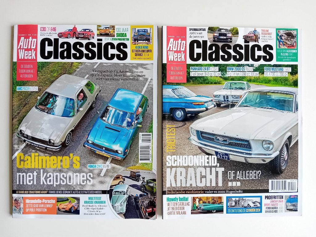 Auto Week Classics 12 van 2025 + 1 van 2026, Gelezen, Algemeen, Diverse auteurs, Ophalen of Verzenden