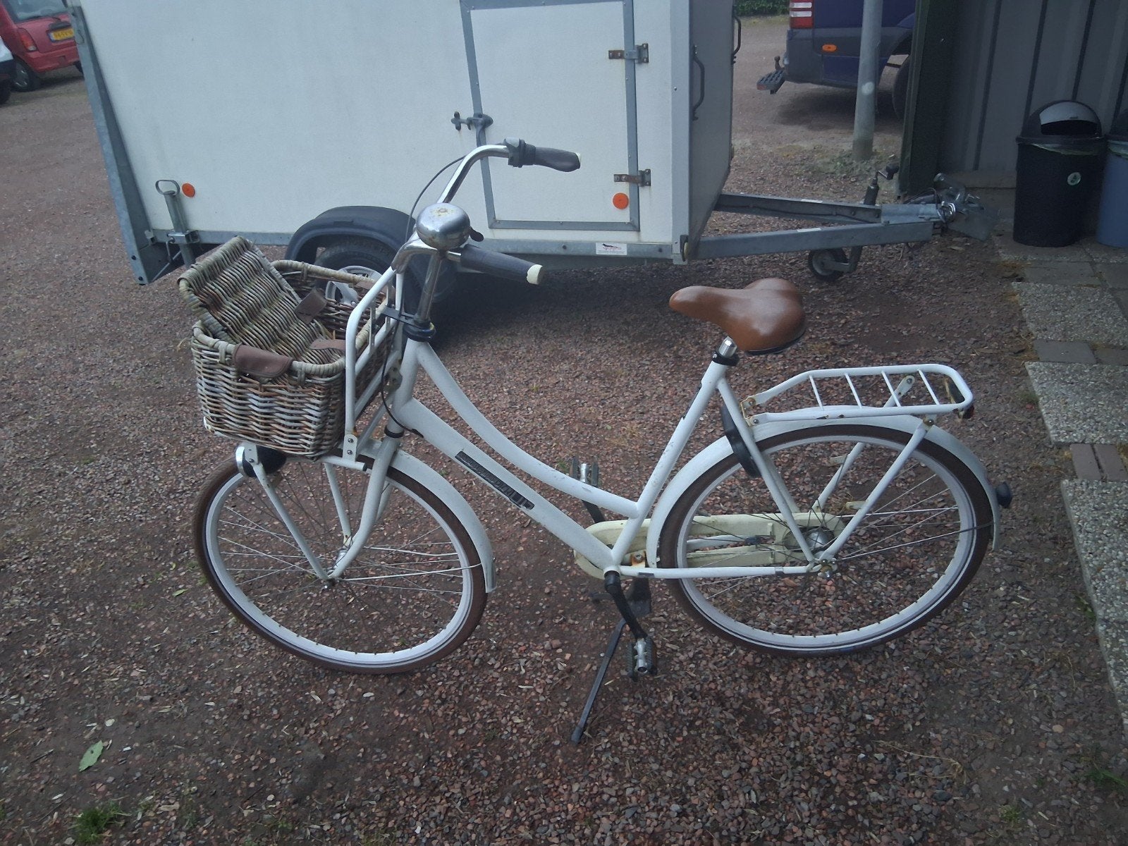 Sparta Pick-up Damesfiets Wit 28 inch met 3 Versnellingen, Ophalen of Verzenden, Gebruikt, Sparta, Versnellingen