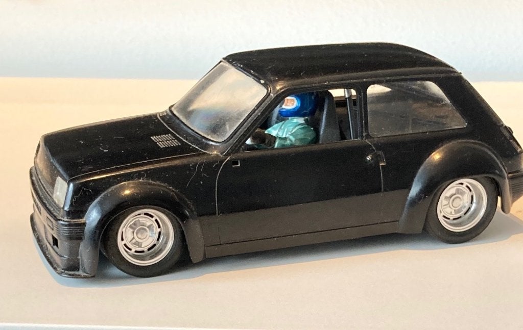 Renault 5 Modelauto met motor op batterij, Ophalen of Verzenden, Gebruikt, Overige merken