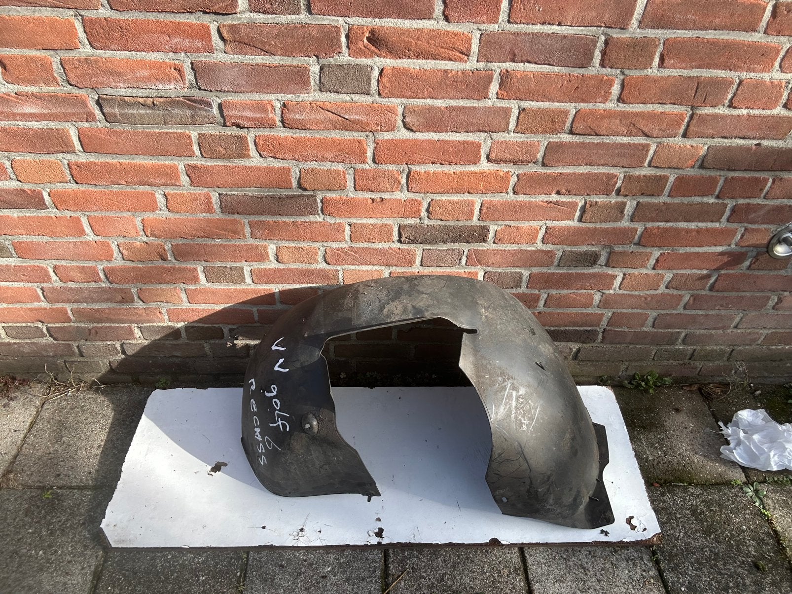 Volkswagen golf 6 wielkuip rechts, Ophalen of Verzenden, Rechts, Volkswagen, Bumper
