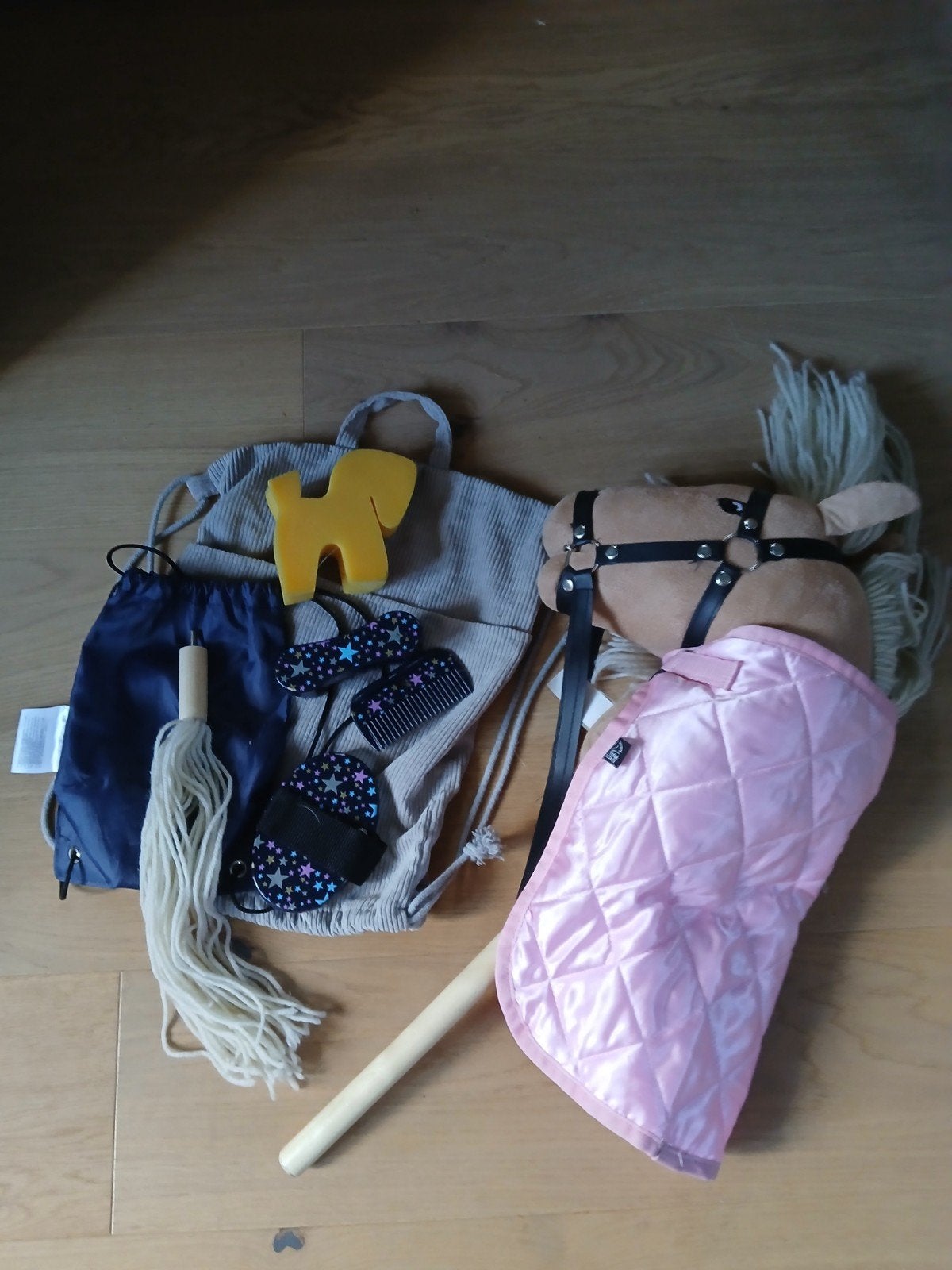 Hobby horse set, Ophalen