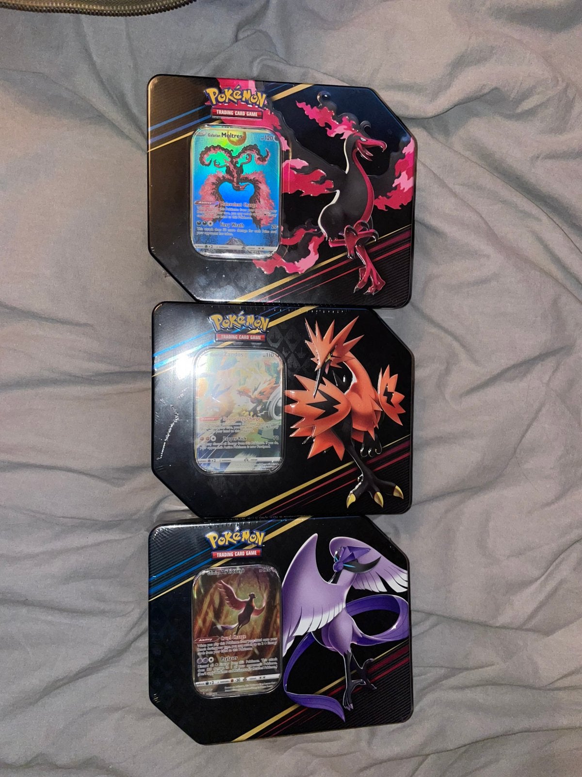Pokémon Galarian Birds Tins – Moltres, Zapdos & Articuno, Ophalen of Verzenden, Verzameling