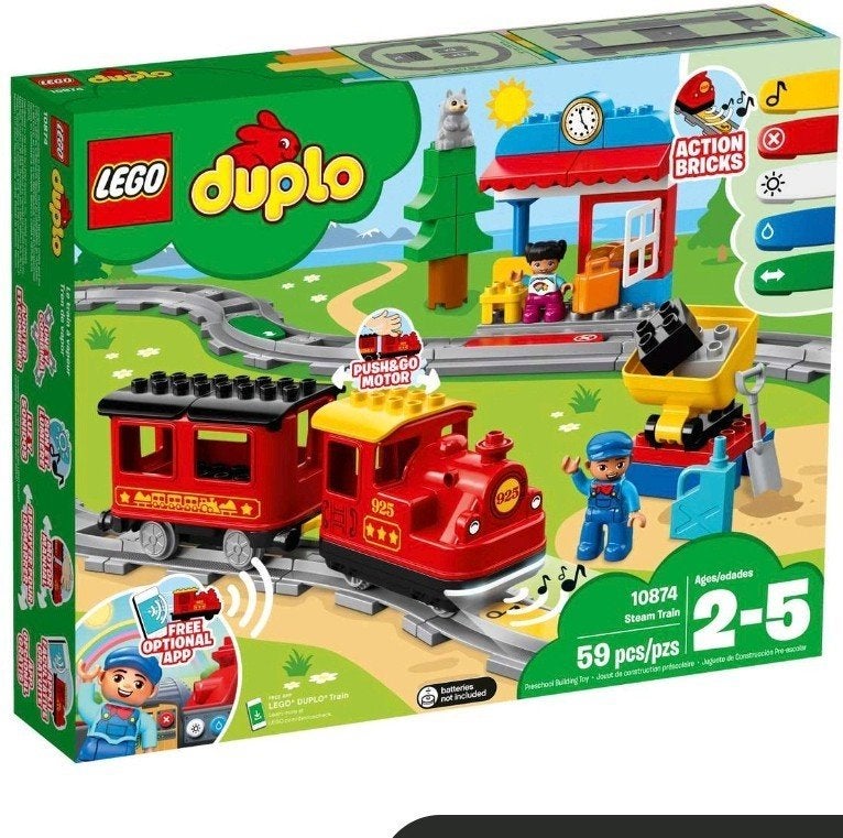 duplo trein, Ophalen, Duplo