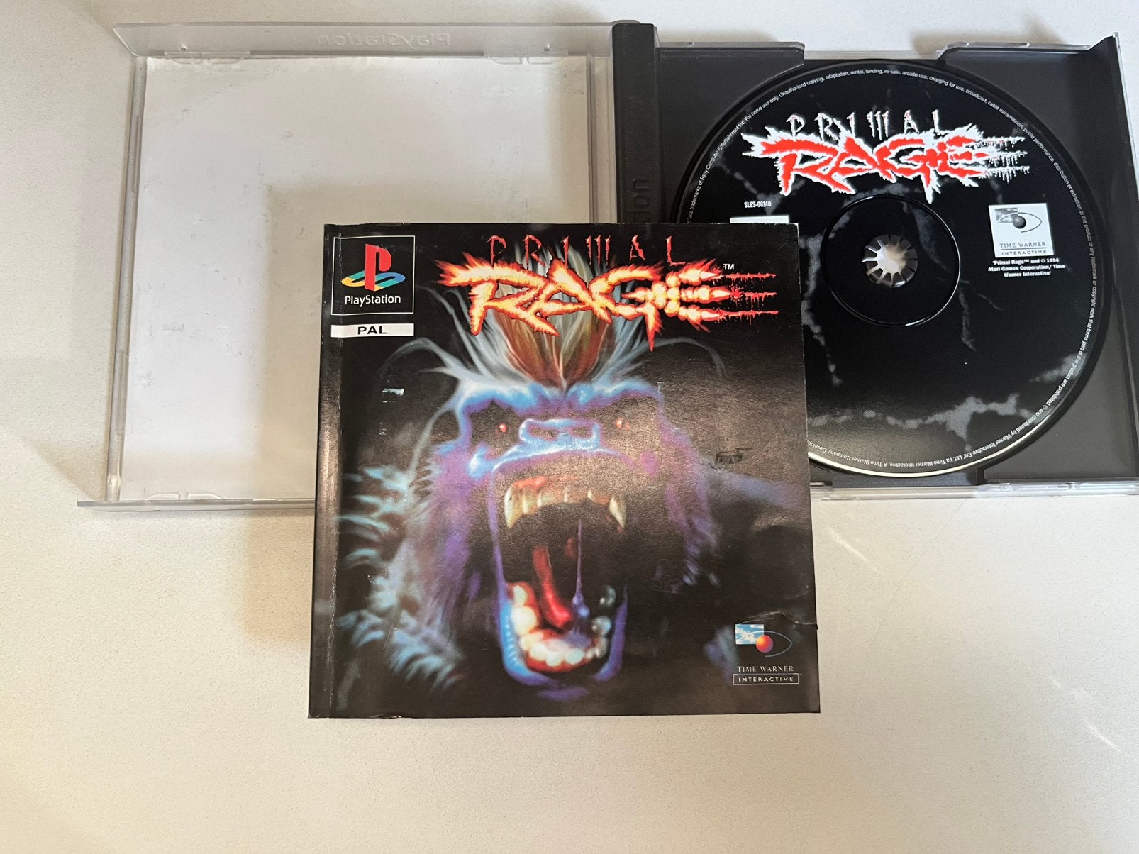 Primal Rage - PlayStation 1 (PS1) - Compleet en Zeer Goede S, Spelcomputers en Games, Games | Sony PlayStation 1, O, P, 2 spelers