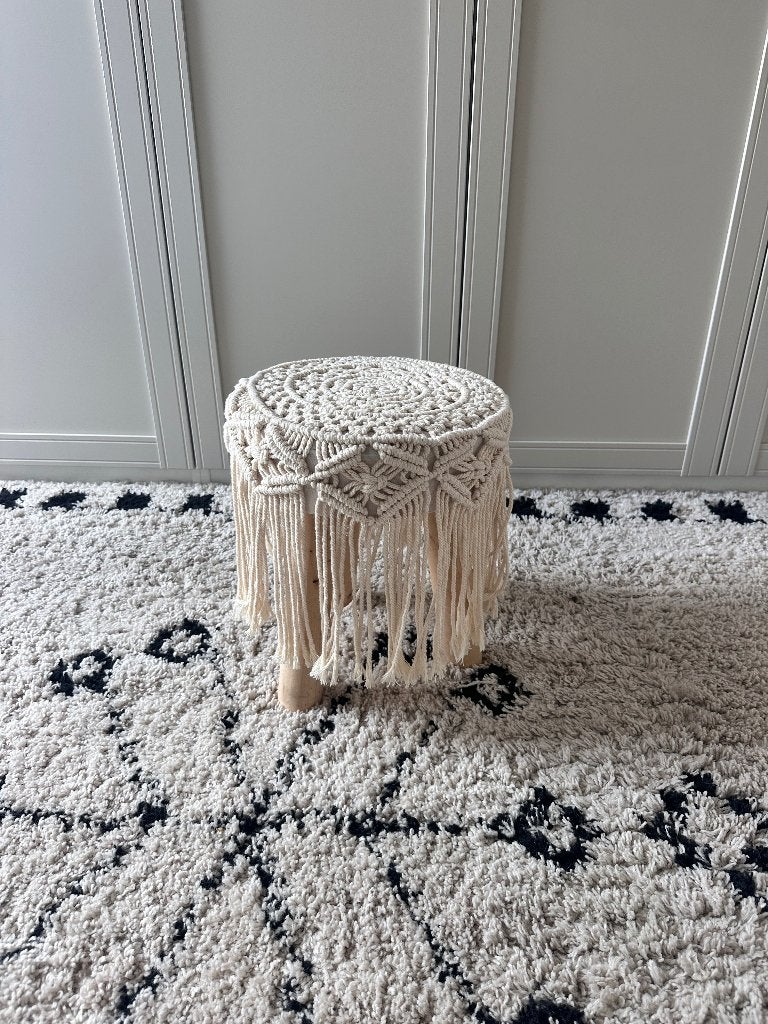 Kruk boho, Ophalen, Zo goed als nieuw, Hout