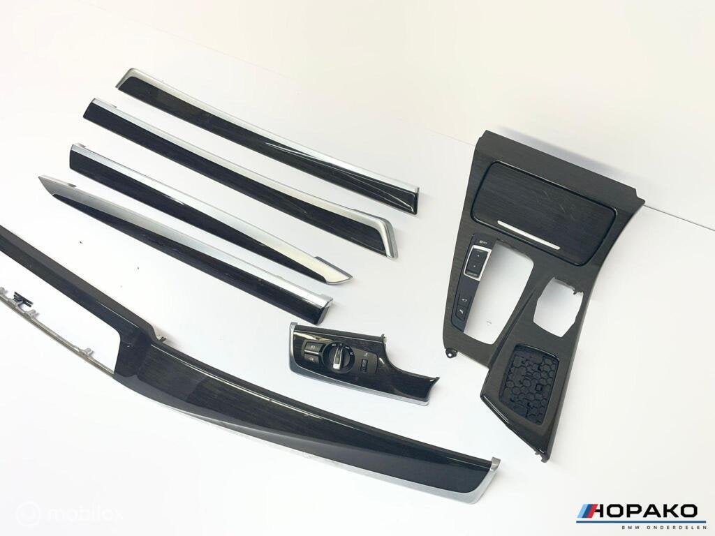 Interieurlijsten set hout / walnoot BMW 5 serie F10 F11, Auto-onderdelen, Gebruikt, Einsteinlaan 5 rijswijk, Bmw, Ophalen of Verzenden