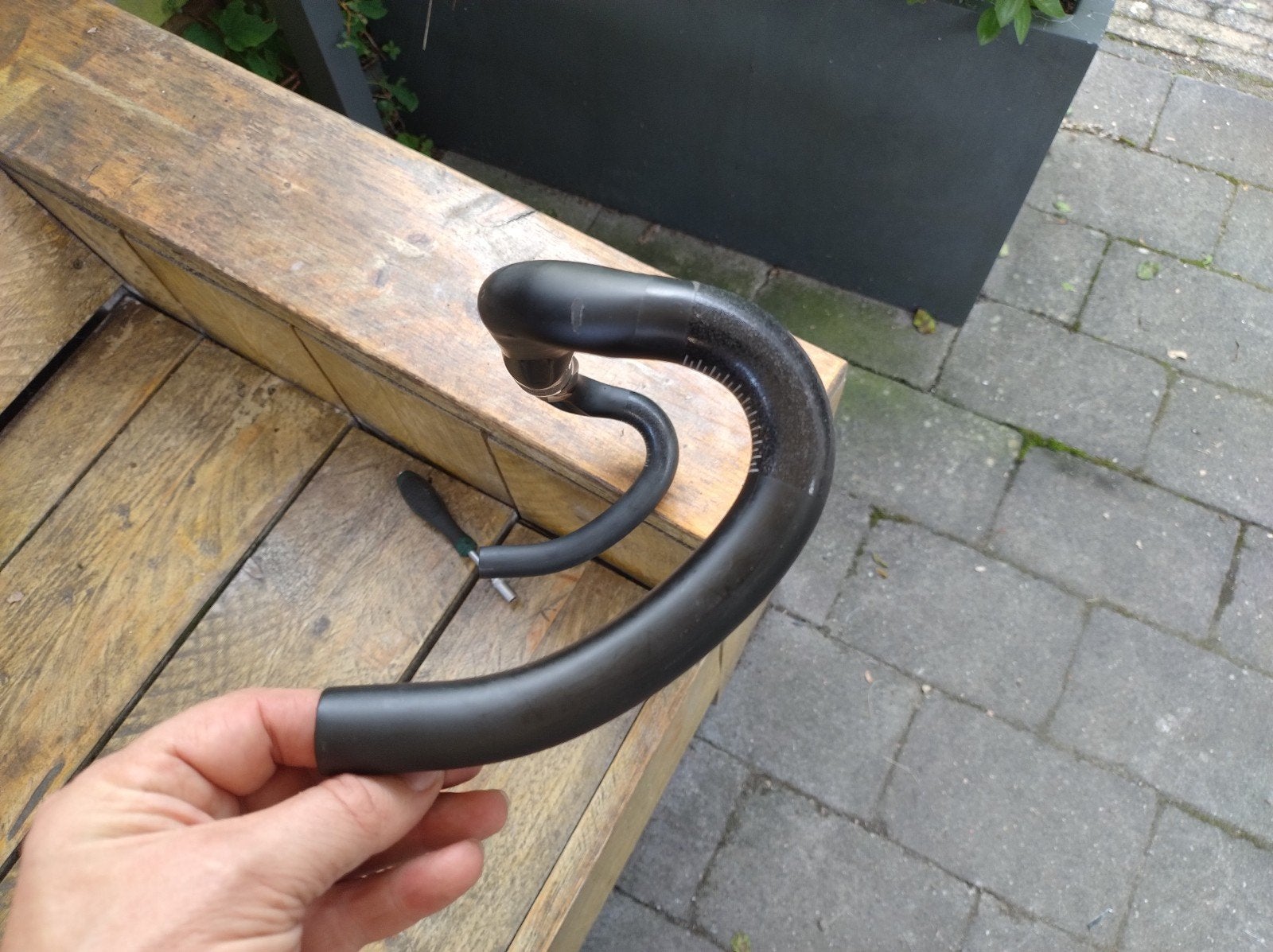 3T Ltd Carbon Stuur 42 cm, 3T, Stuur, Ophalen of Verzenden, Zo goed als nieuw