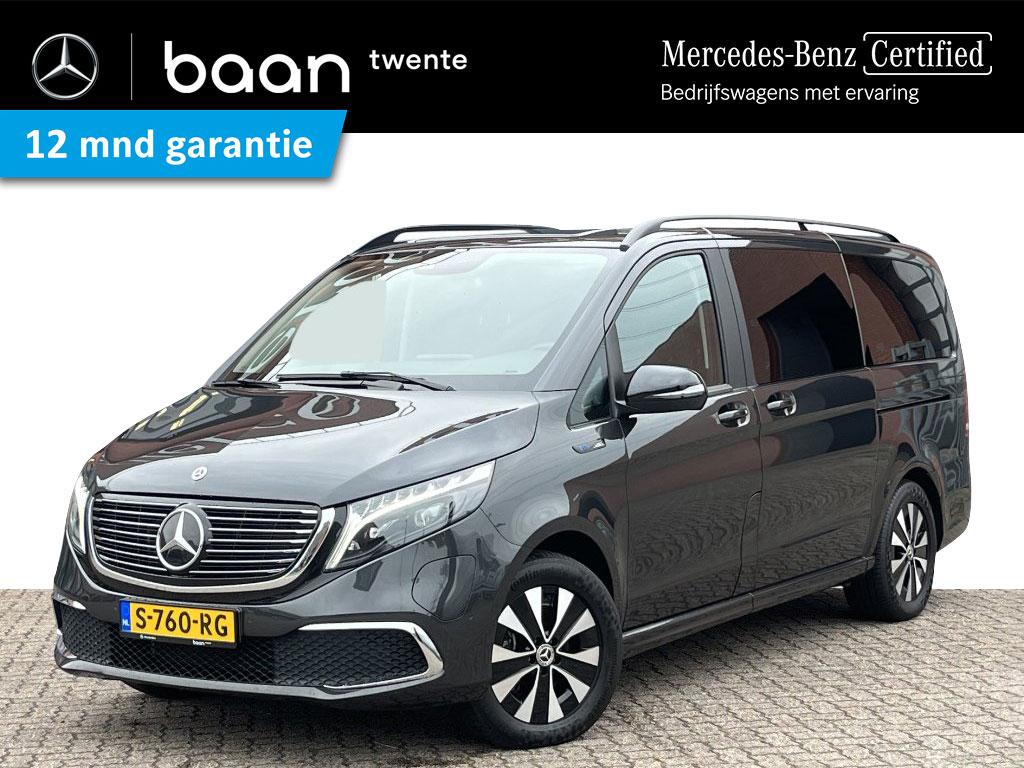 Mercedes-Benz EQV 300 L2 | Dubbelcabine | Certified 12 mnd g, Stof, Gebruikt, Zwart, 2535 kg