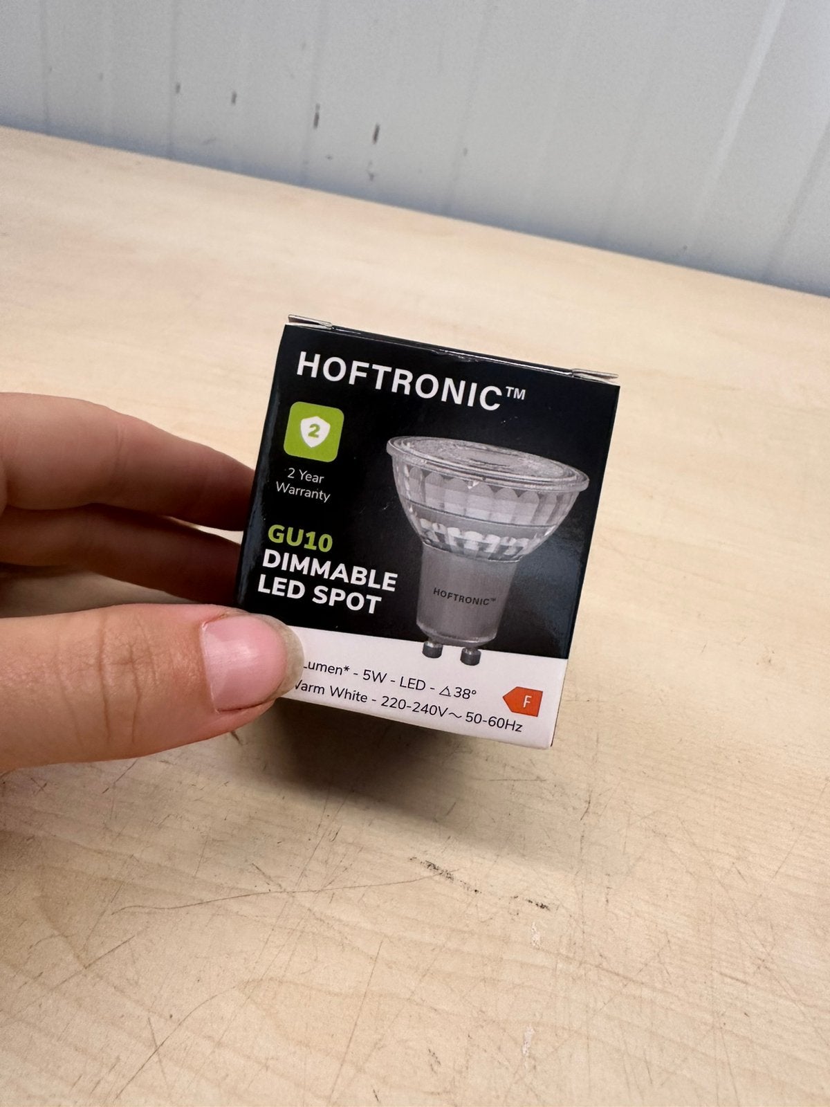 HOFTRONIC GU10 dimbare LED spot, Huis en Inrichting, Ophalen of Verzenden