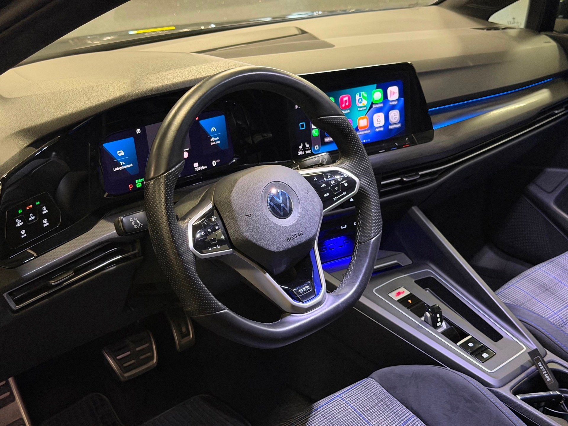 Volkswagen Golf 1.4 TSI GTE eHybrid LED/NAVI/SFEERV/CARPLAY/, Stof, Gebruikt, Zwart, Hatchback