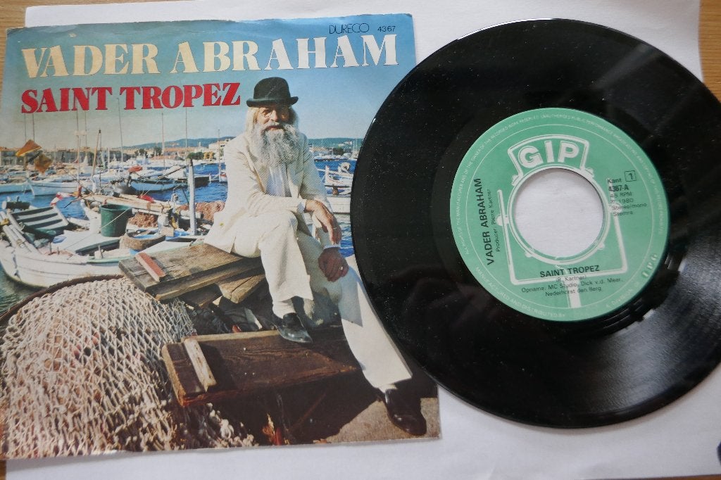 Single:  Vader Abraham – Saint Tropez, Cd's en Dvd's, Gebruikt, Overige formaten, Ophalen of Verzenden, Levenslied of Smartlap