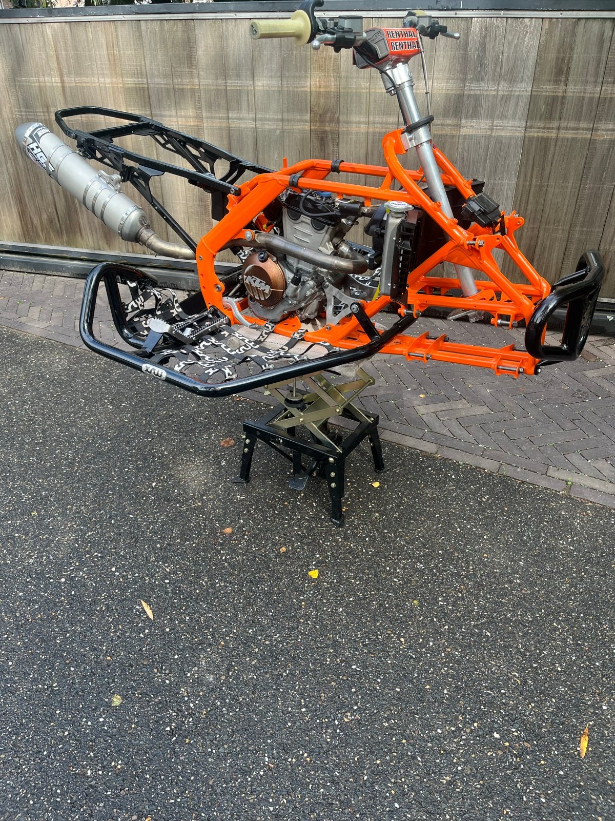 KTM Wedstrijd Quad  project  zonder blok, Particulier