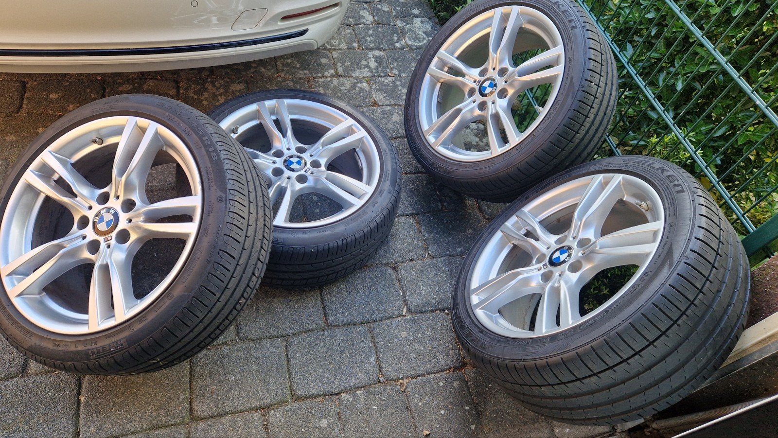 BMW 3/4 Serie F30 F31 F32 F33 F36 18 400M 5x120 banden en, Ophalen, 18 inch, Gebruikt, Banden en Velgen