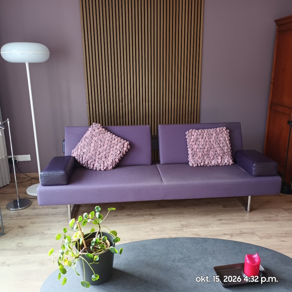 Cloak bank model Sun design Hans Daalder 3,5-zits, Ophalen, Modern design, Driepersoons, 75 tot 100 cm