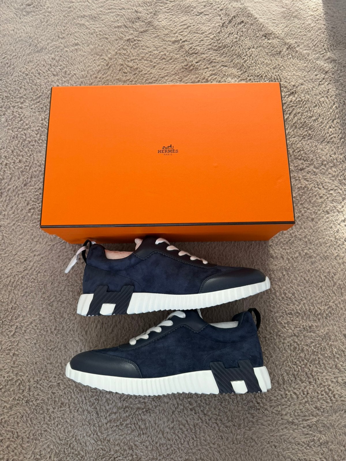 Hermes bouncing sneakers, Kleding | Heren, Schoenen, Ophalen of Verzenden, Nieuw, Blauw