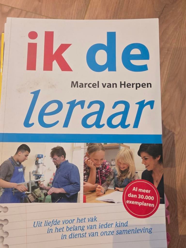 Ik de leraar - Marcel van Herpen (meer dan 30.000 ex.), Marcel van Herpen, Zo goed als nieuw, Gamma, HBO