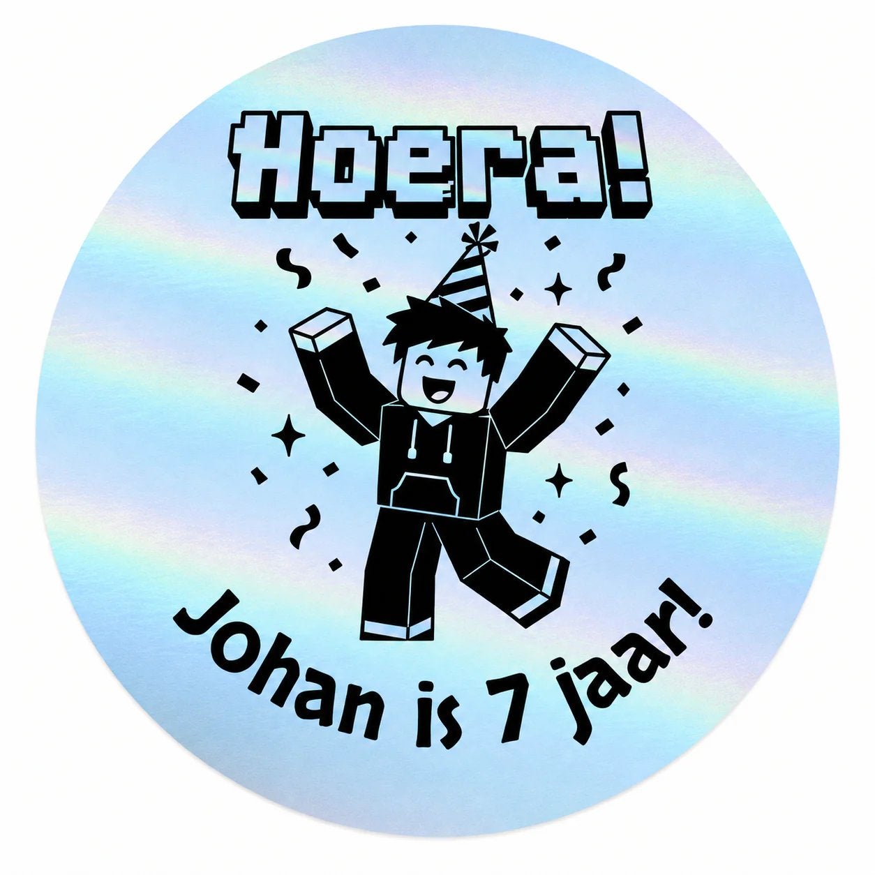 Roblox Traktatiestickers 5x5 cm - 10 of 20 stuks, Hobby en Vrije tijd, Ophalen, Nieuw, Meerdere stickers