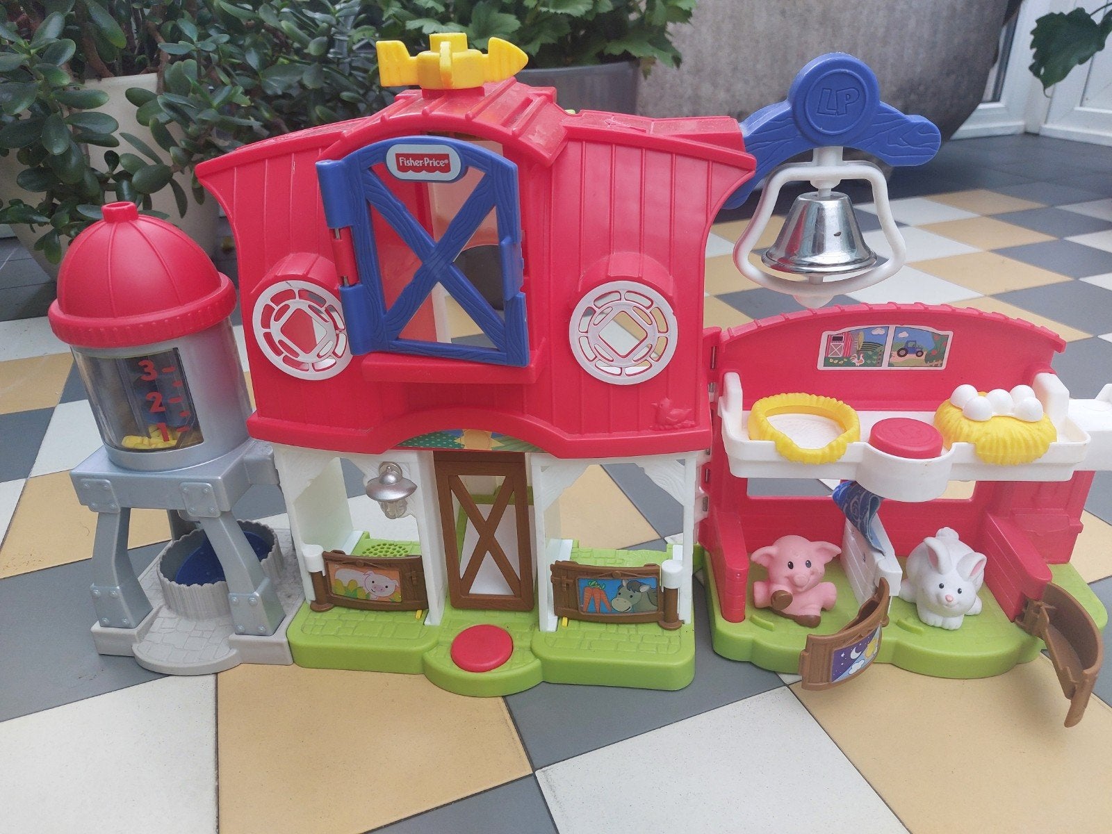 Leuke Fisher Price boerderij, Ophalen of Verzenden, Zo goed als nieuw, Speelset, Met geluid