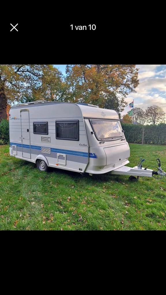 Hobby 400 excellent easy sf, Caravans en Kamperen, Hobby, Treinzit, 750 - 1000 kg, Particulier