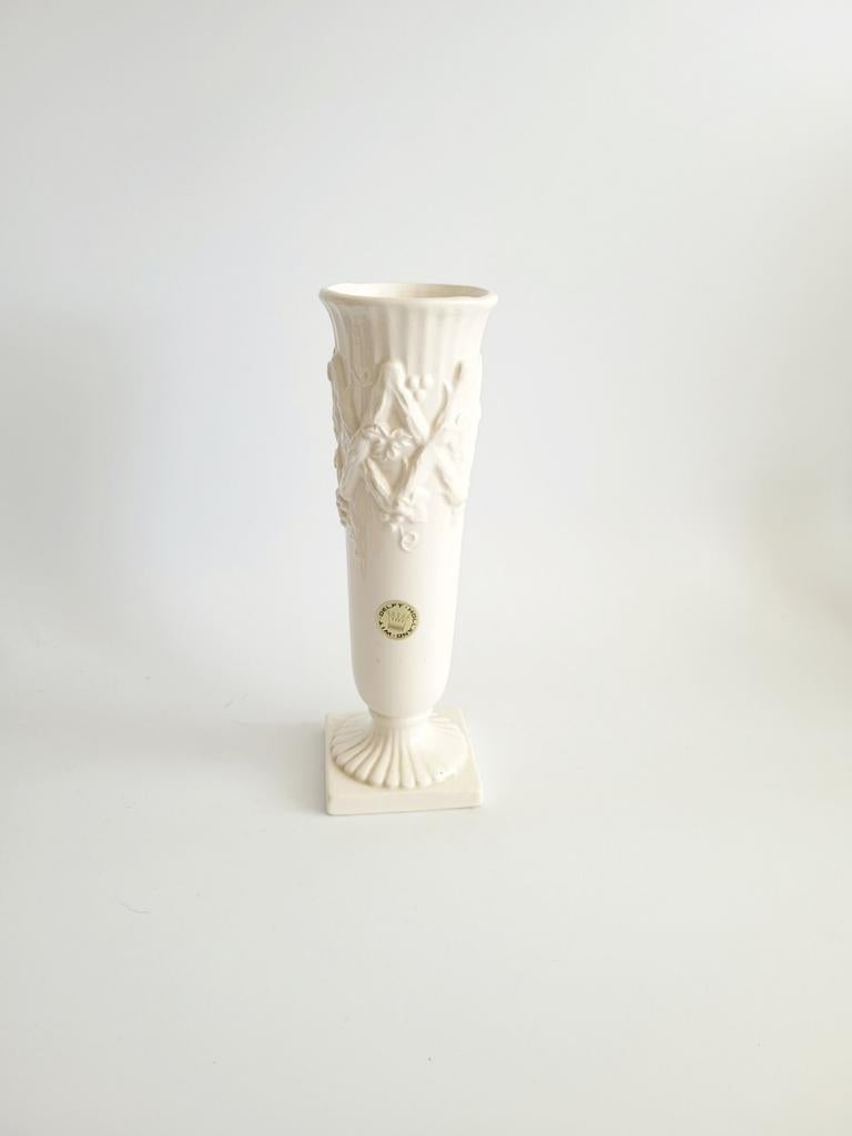 Izgs oud vintage vaasje Delft wit Holland, Antiek en Kunst, Ophalen of Verzenden