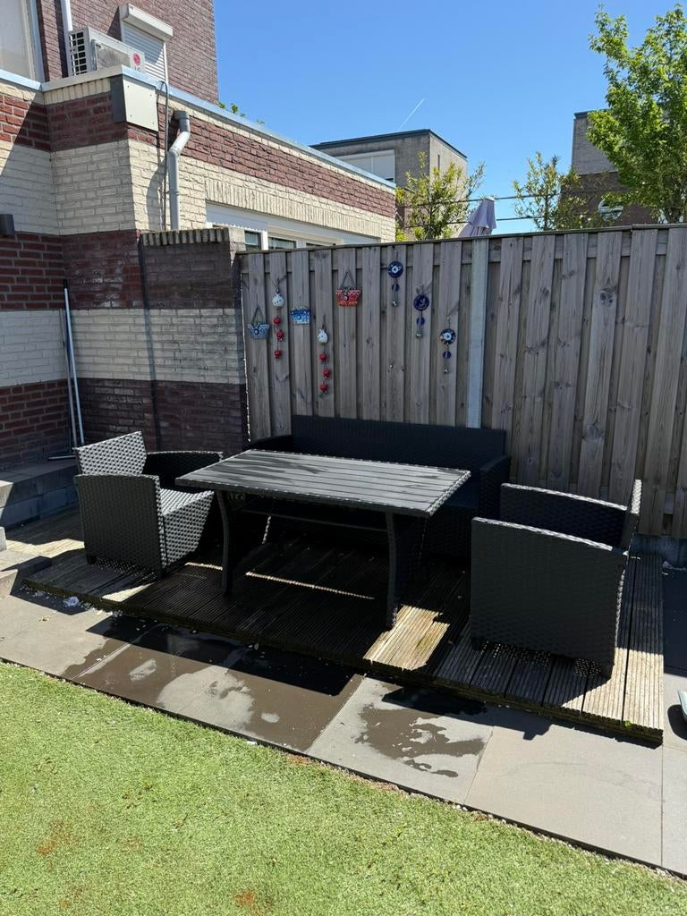 Tuinset / loungeset ZGAN, Ophalen, Zo goed als nieuw, Wicker