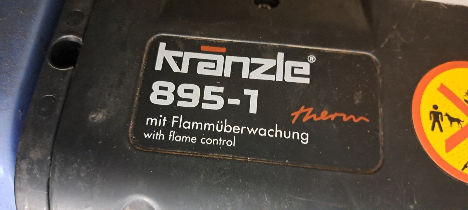 Kränzle 895-1 Therm Hogedrukreiniger met Vlamcontrole, Ophalen of Verzenden