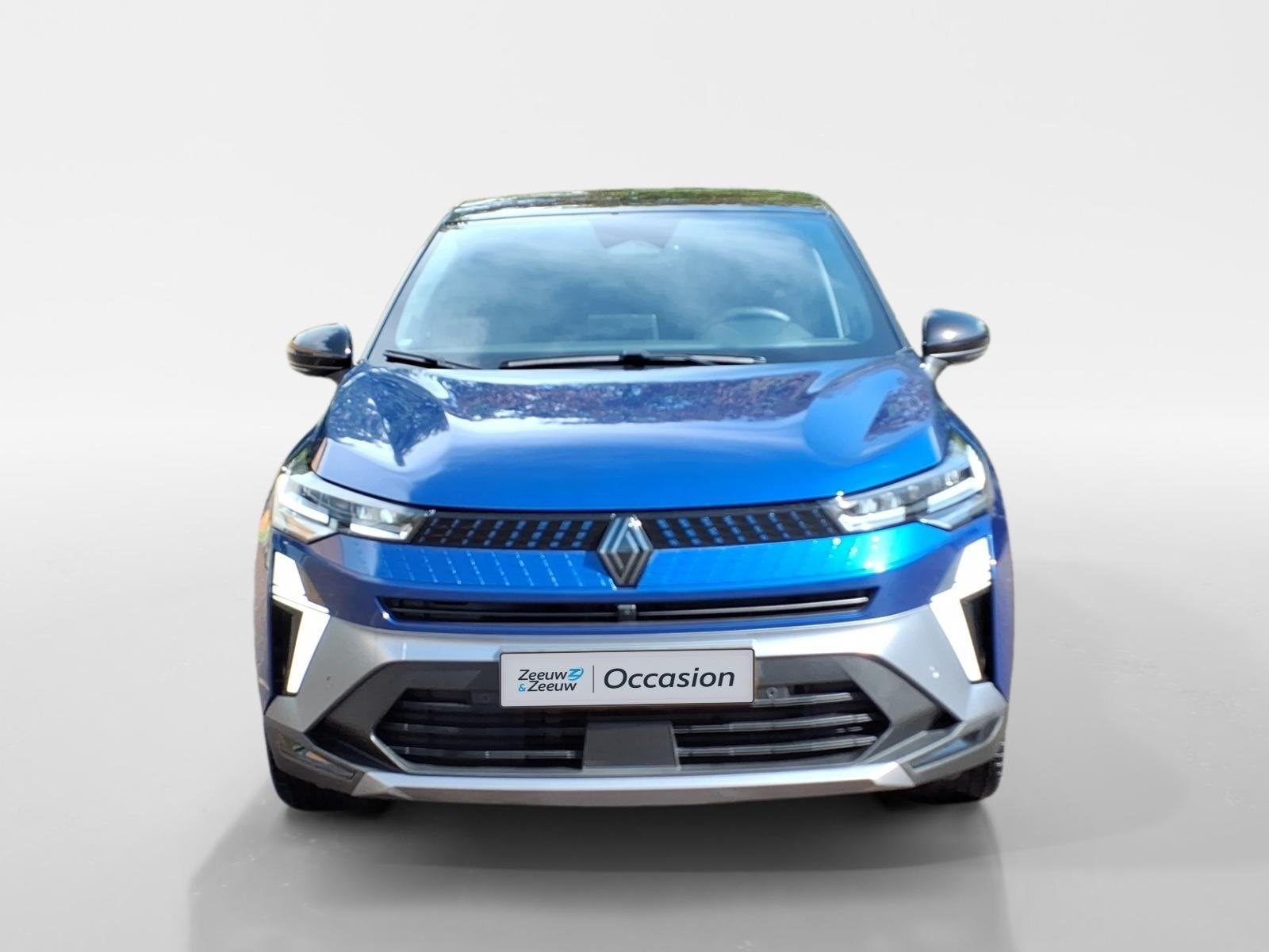 Renault Captur 1.6 E-Tech full hybrid 145 esprit Alpine Auto, Auto's, Gebruikt, Blauw, Automatische klimaatregeling, Origineel Nederlands