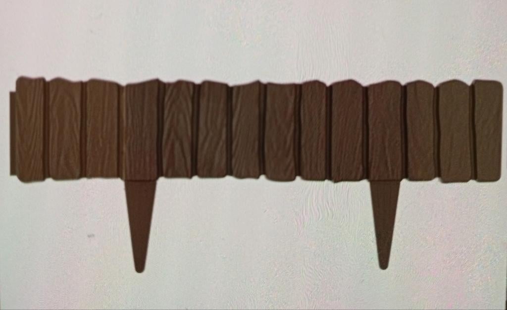 Borderrand / Tuinafscheiding 16 stuks van Kunstof, Ophalen, Kunststof, Minder dan 25 cm, Border