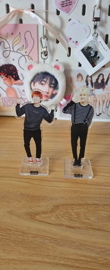 KPOP bts suga agust d standees, Ophalen of Verzenden, Overige figuren, Beeldje of Figuurtje
