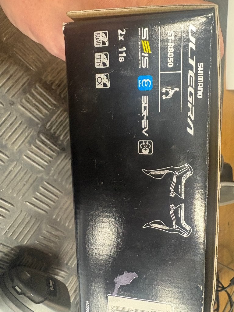 Shimano Ultegra ST-R8050 Di2 STI Shifterset 2x11 Nieuw, Remmen, Ophalen of Verzenden, Shimano, Racefiets