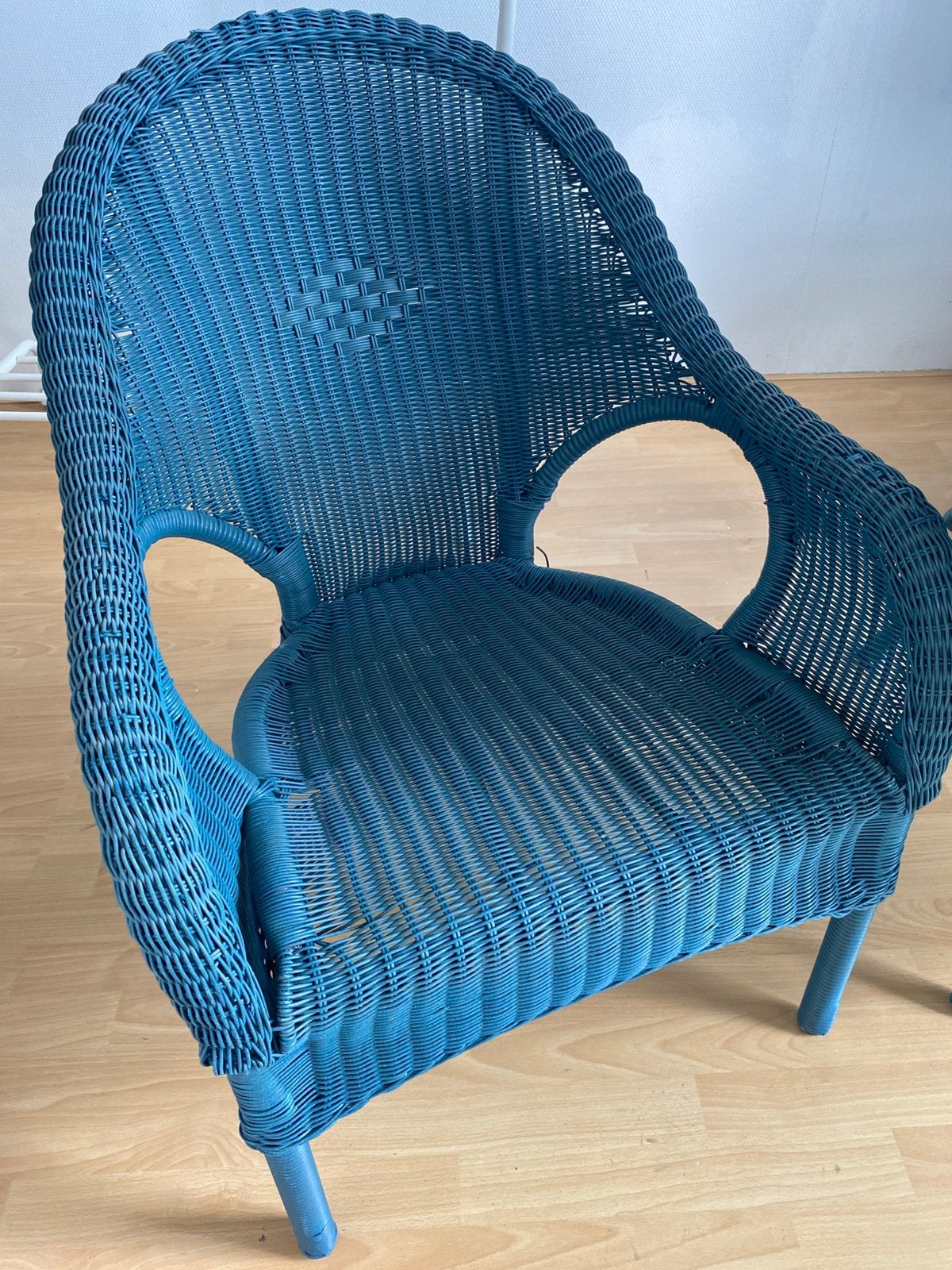 4 tuinstoelen, Ophalen, Zo goed als nieuw, Kunststof