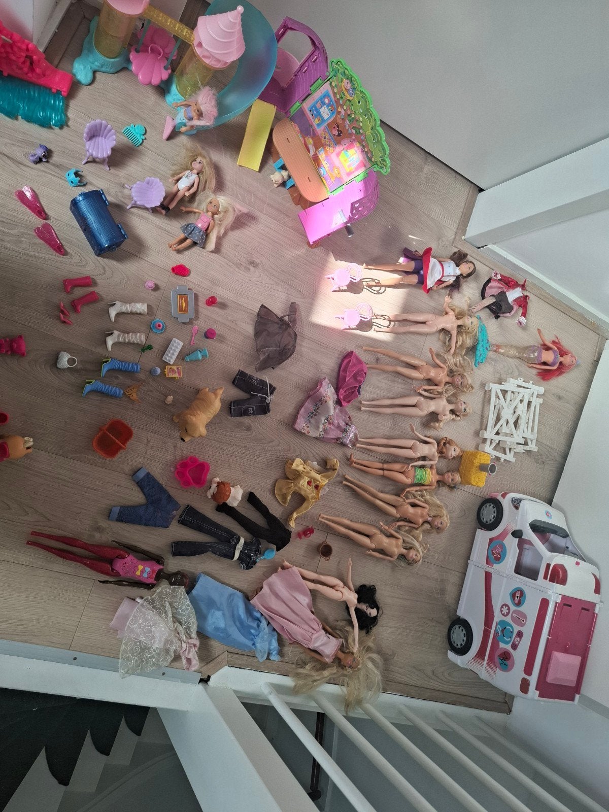 Grote Barbie & chelsea set, Ophalen