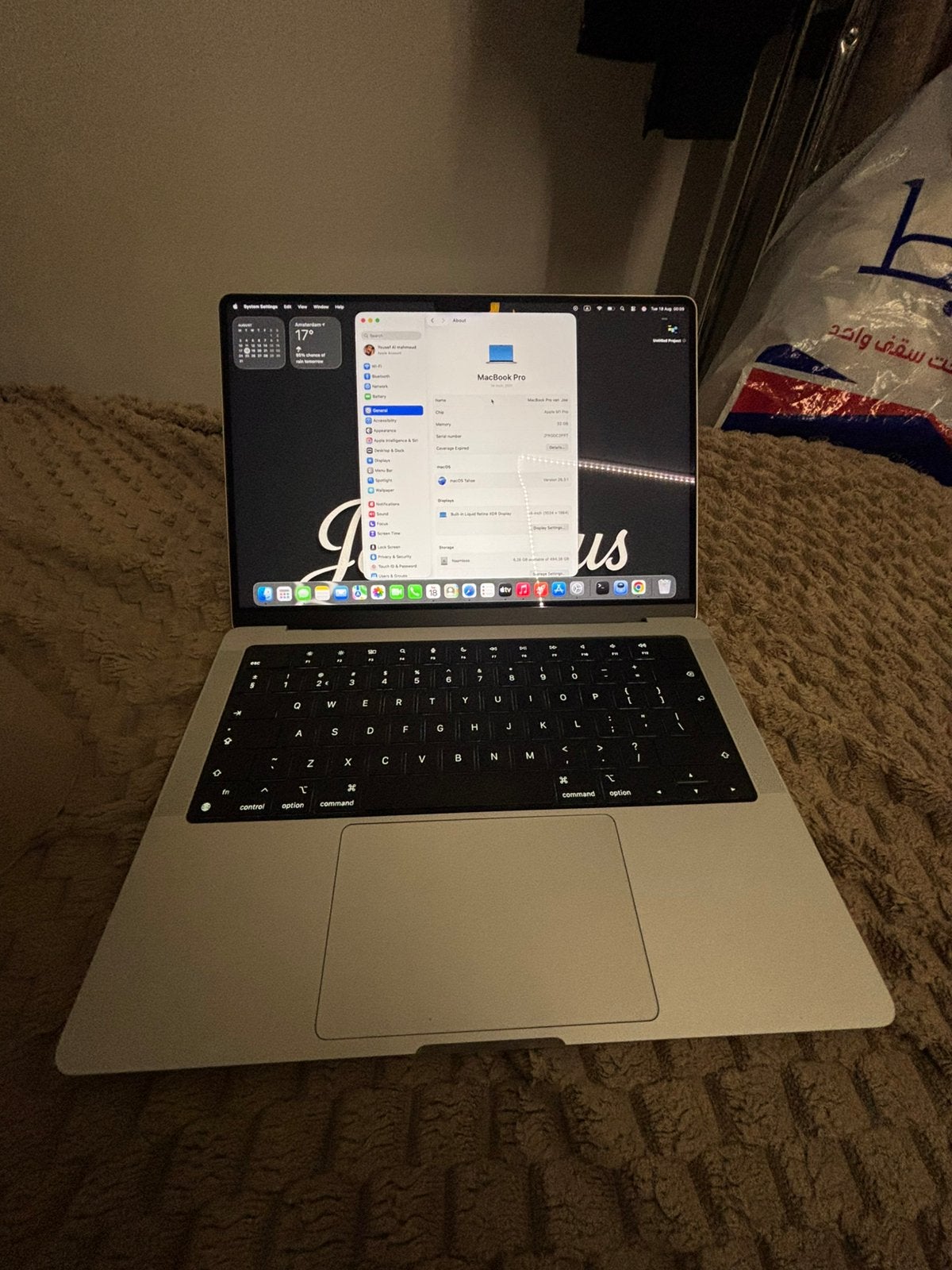 MacBook, Computers en Software, Apple Macbooks, 32 GB, Overige groottes, 512 GB, Zo goed als nieuw