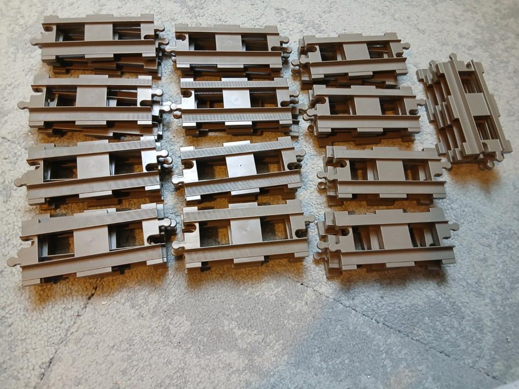 Duplo trein rails 40 rechte stukken, Kinderen en Baby's, Speelgoed | Duplo en Lego, Ophalen of Verzenden, Duplo