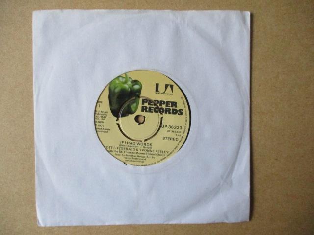 s1978 scott fitzgerald / yvonne keeley - if i had words 2, Ophalen, Gebruikt, Overige genres