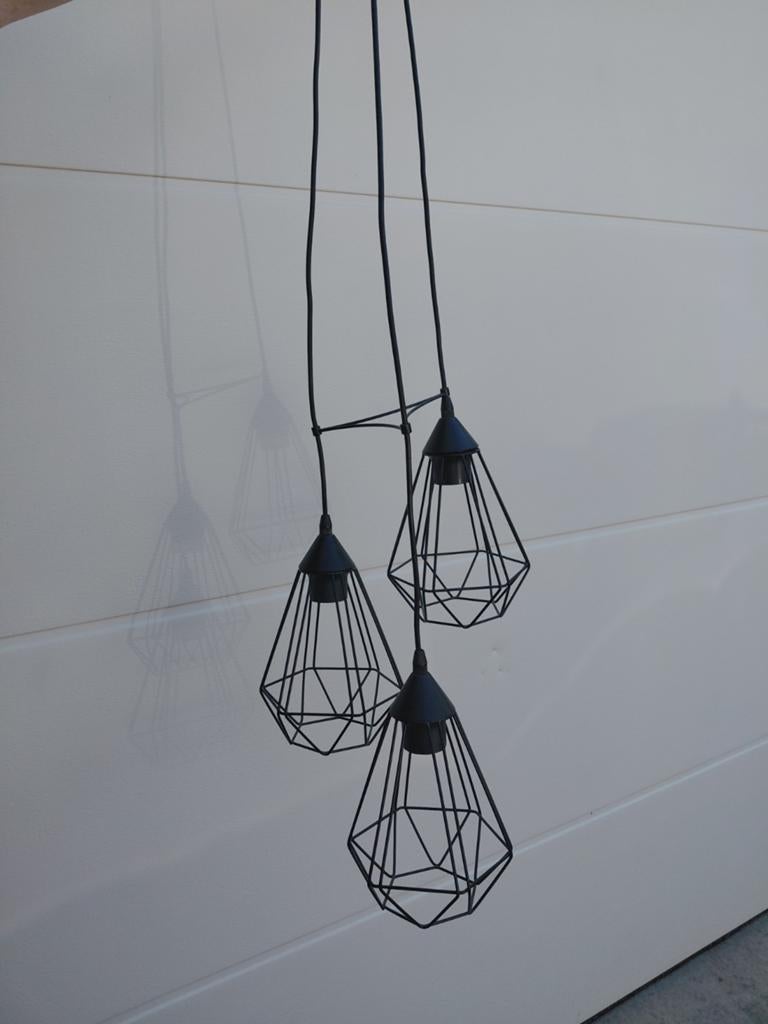Hanglamp, Huis en Inrichting, Lampen | Hanglampen, Ophalen, Gebruikt, Metaal