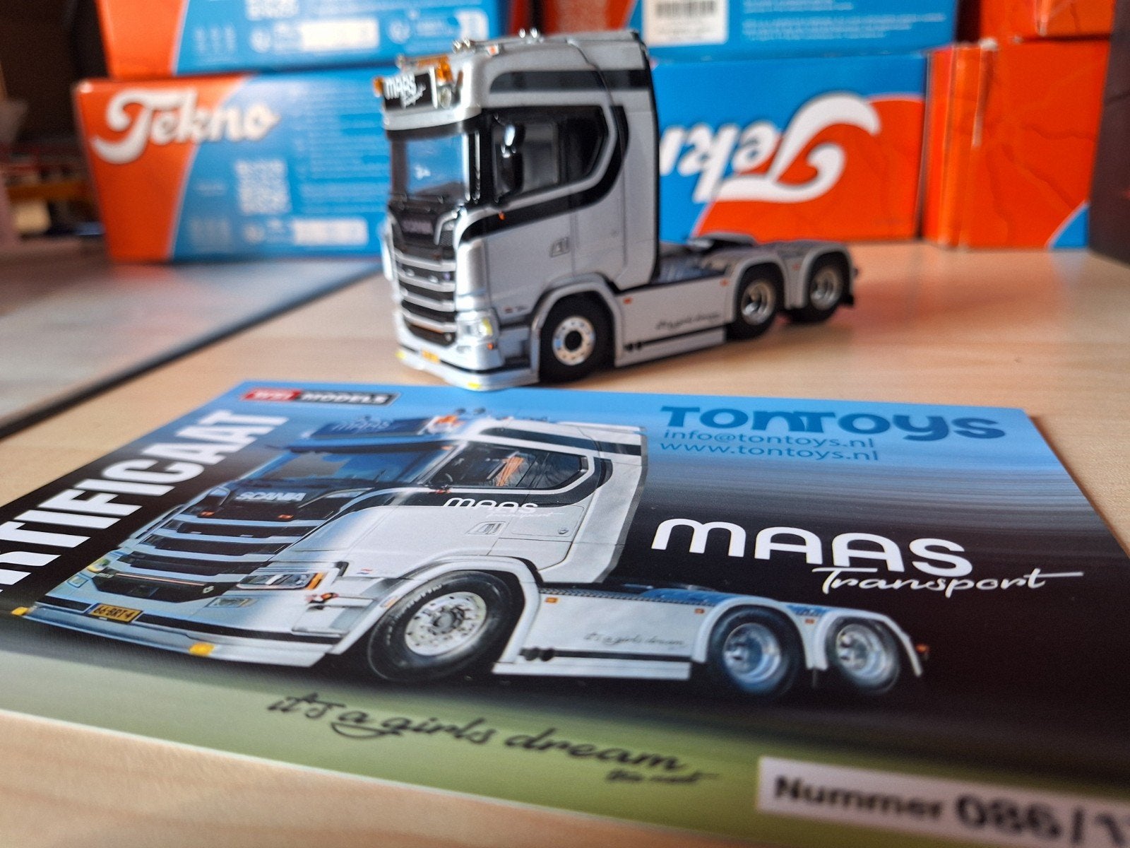 Maas transport, Ophalen of Verzenden, Nieuw, Bus of Vrachtwagen, Wsi