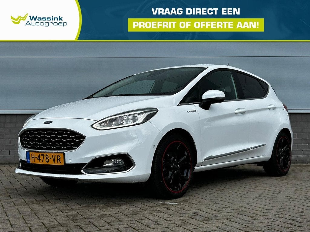 Ford Fiesta Vignale 125 pk I LENTEDEALS | Stoelverwarming |, Gebruikt, 580 kg, 1064 kg, Automatische klimaatregeling
