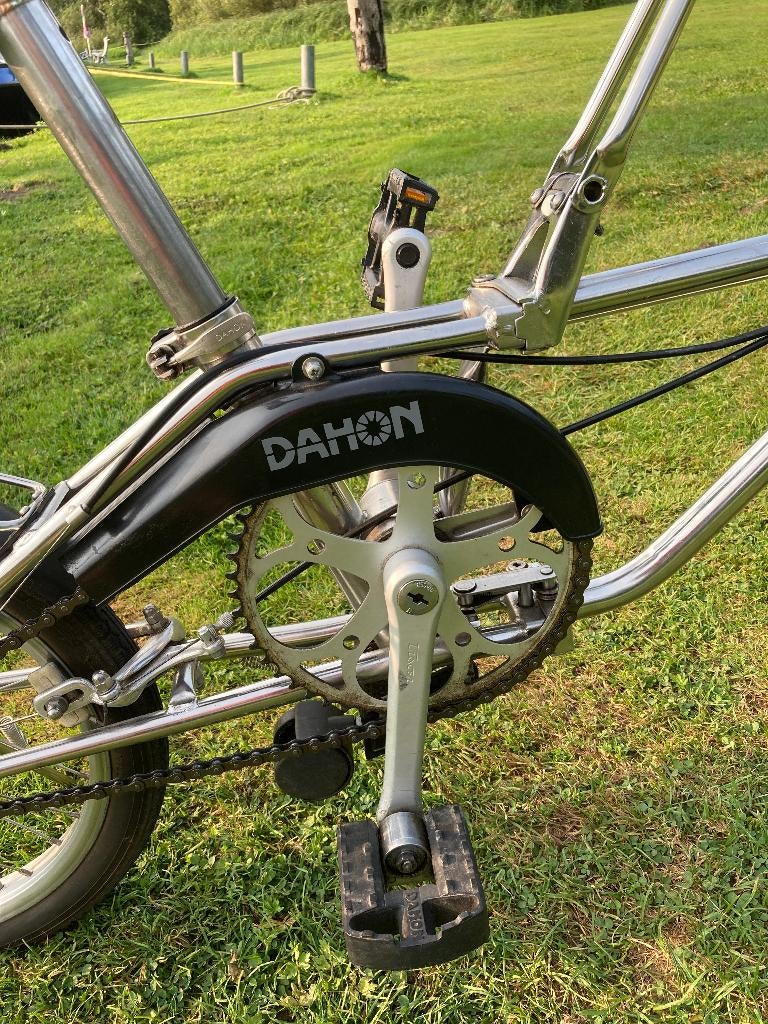 Vouwfiets aluminium  merk DAHON, Ophalen, Gebruikt, Velgrem, 14 tot 16 inch