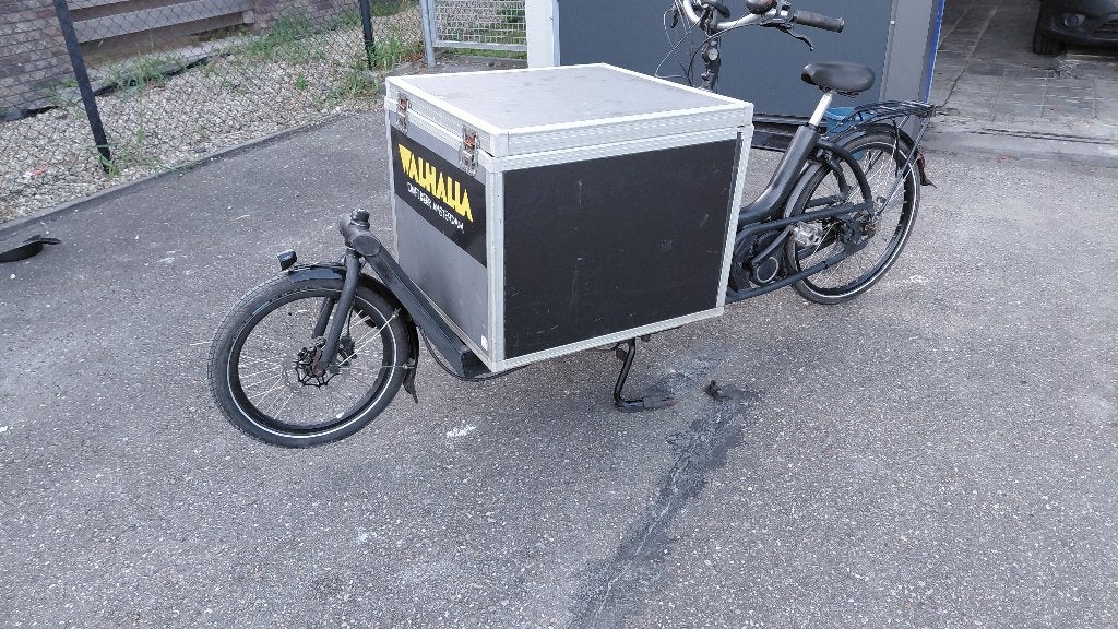 Flightcase voor Urban Arrow Bakfiets, Ophalen, Gebruikt, 1 kind