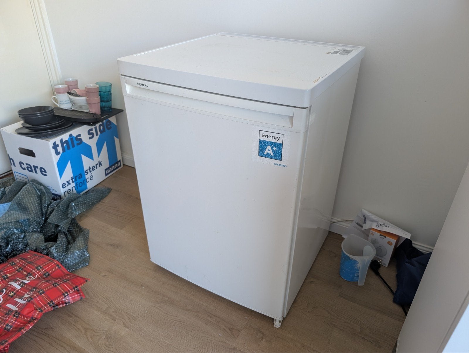 Siemens koelkast met vriesvak, Ophalen, Gebruikt, Minder dan 60 cm, 160 cm of meer