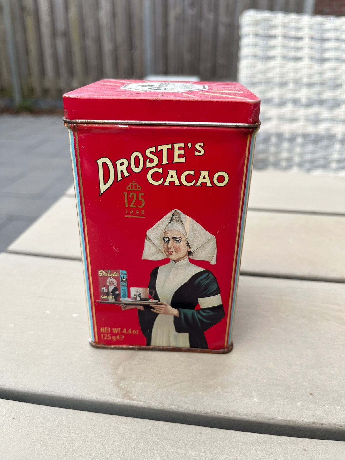 Droste blikje, Ophalen of Verzenden, Zo goed als nieuw, Overige, Droste