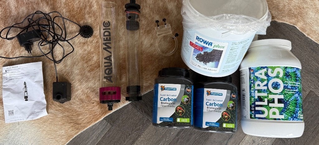 Zeewater Aquarium toebehoren, Ophalen, Inclusief toebehoren, Gebruikt, Overige typen