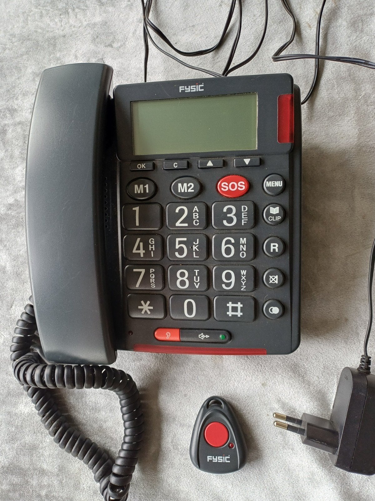 Senioren Telefoon Fysic FX3850 Seniorentelefoon & Alarm € 25, Ophalen, Gebruikt