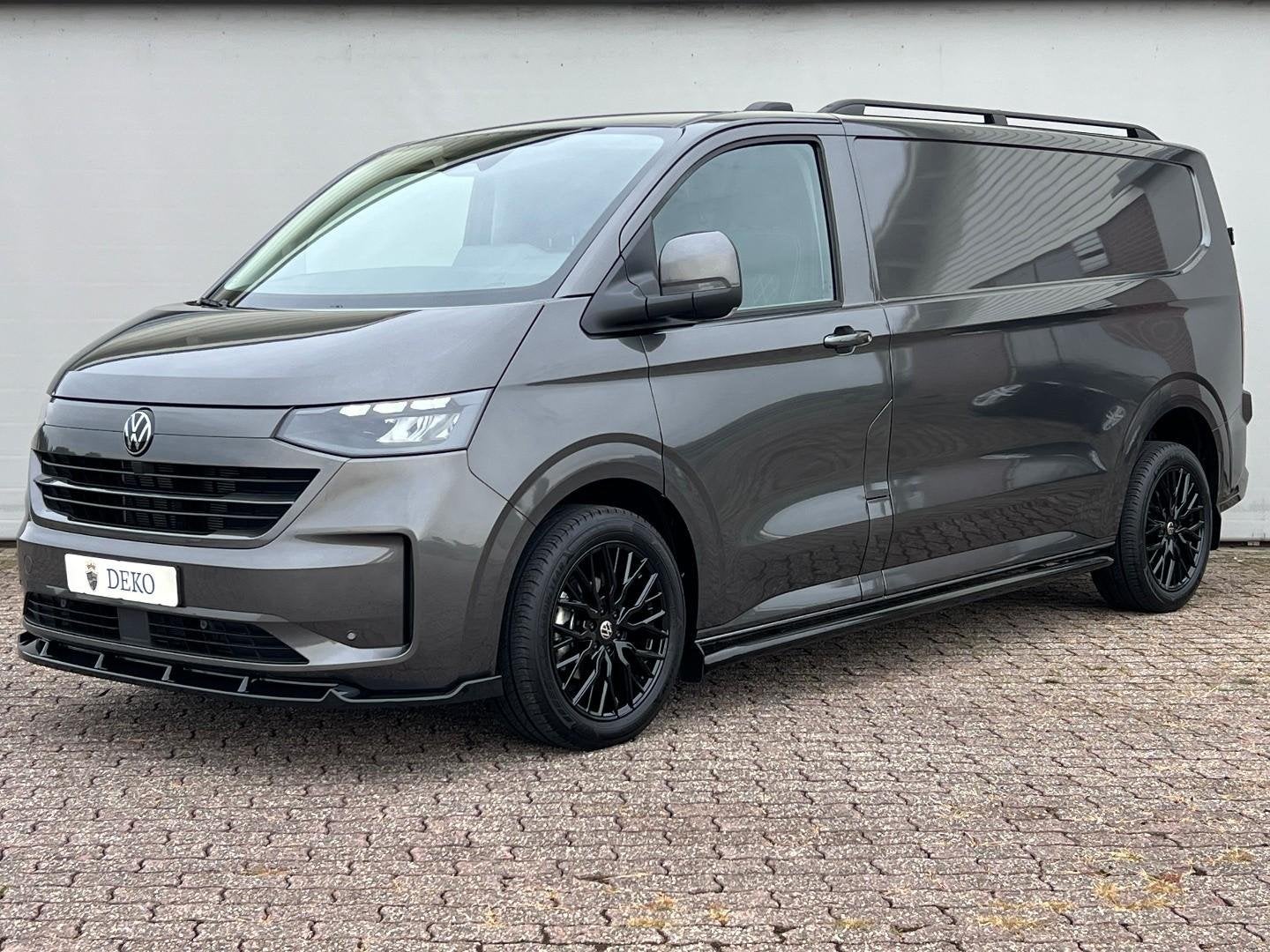 Volkswagen Transporter 2.0TDI 150 PK DSG | T7 | Leder | L2H1, Auto's, Dealer onderhouden, Gebruikt, Zwart, 4 cilinders