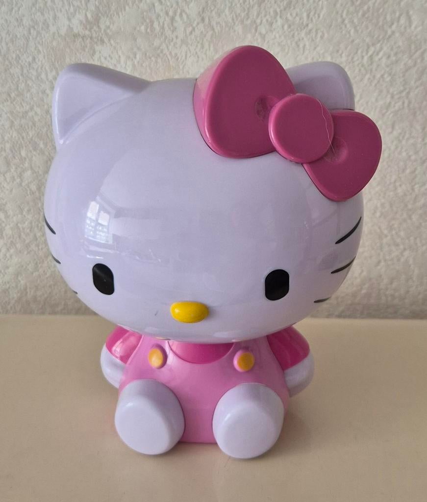 Hello Kitty spaarpot, Verzamelen, Spaarpotten, Ophalen of Verzenden, Zo goed als nieuw, Kunststof